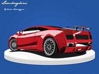 pic for Lamborghini Gallardo Superleggera v8 Red
